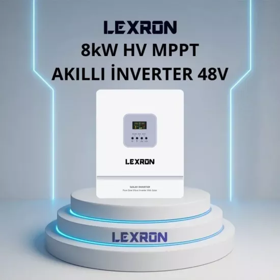 Lexron 8KW 48V HV MPPT Akıllı İnverter (16000 VA Pik) - Fesa Enerji