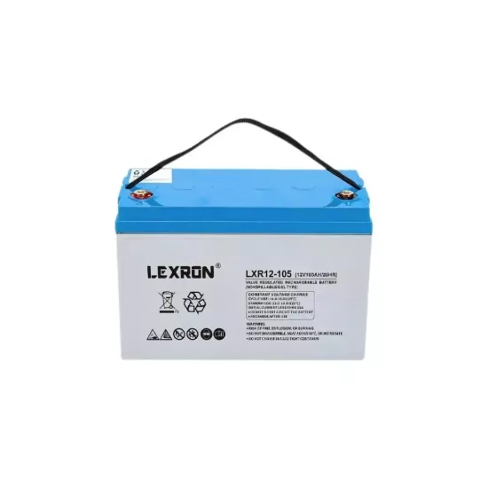 Lexron 105Ah Jel Akü - Fesa Enerji