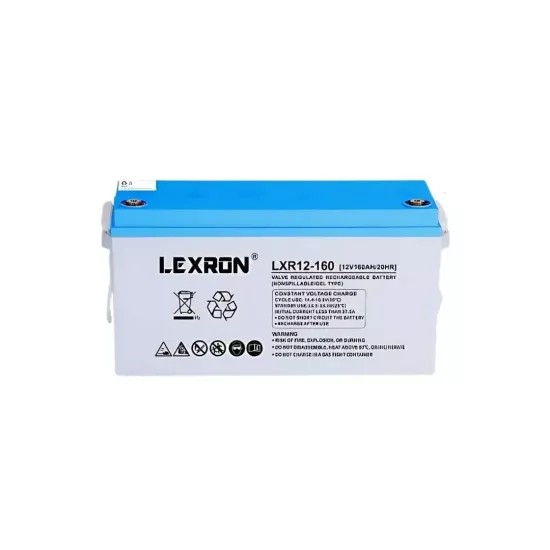 Lexron 160Ah Jel Akü - Fesa Enerji