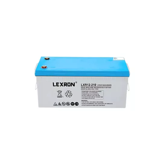 Lexron 210Ah Jel Akü - Fesa Enerji