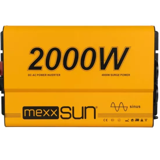 Mexxsun Tam Sinüs 12V 2000W İnverter (NV00212TSMX003) - Fesa Enerji