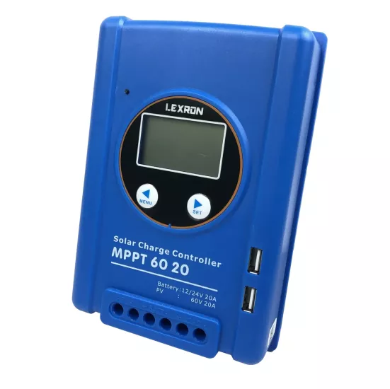 Lexron 20a Mppt Solar Şarj Kontrol Cihazı (12V/24V) - Fesa Enerji