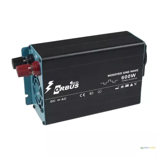 Orbus 600W 12V Modifiye Sinüs İnverter  - Fesa Enerji