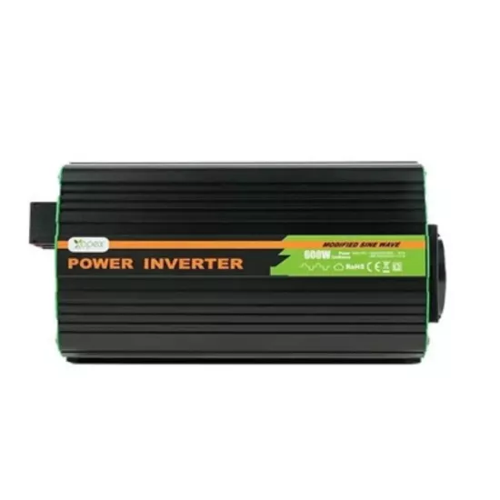 Apex NS600 12V 600W Modifiye Sinüs İnverter (1200W Surge) - Fesa Enerji