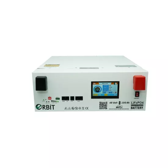 Orbit 48V 100Ah LiFePO4 Lityum Akü (GU48100YS - CAN/RS485) - Fesa Enerji