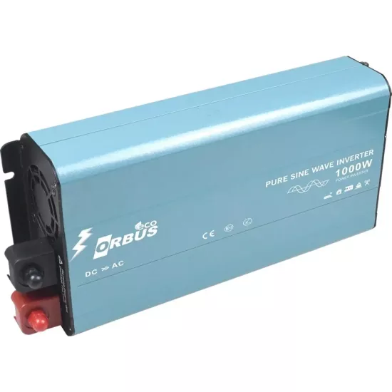 Orbus Eco 1000W 12V Tam Sinüs İnverter (OTSE1000W) - Fesa Enerji