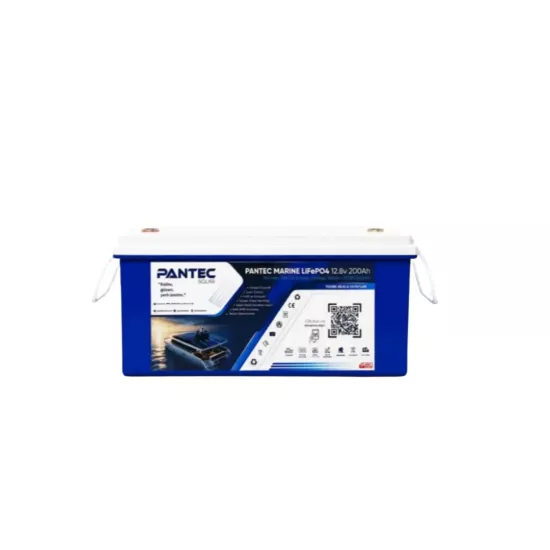 Pantec 200Ah 12.8V Lityum Akü (LiFePO4 2.56 kWh) - Fesa Enerji