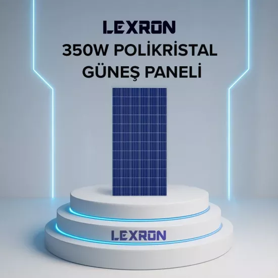 Lexron 350W Polikristal Güneş Paneli - Fesa Enerji