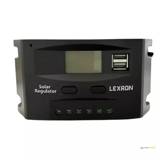Lexron 10A PWM Solar Şarj Kontrol Cihazı (12V/24V) - Fesa Enerji