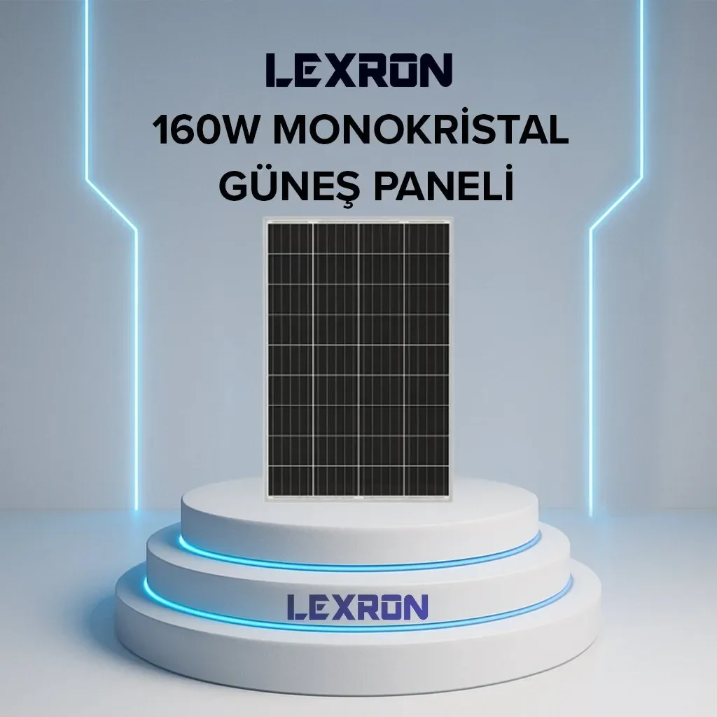 Lexron Ecosol 160w 32 Cell 16bb Half-cut Topcon Güneş Paneli