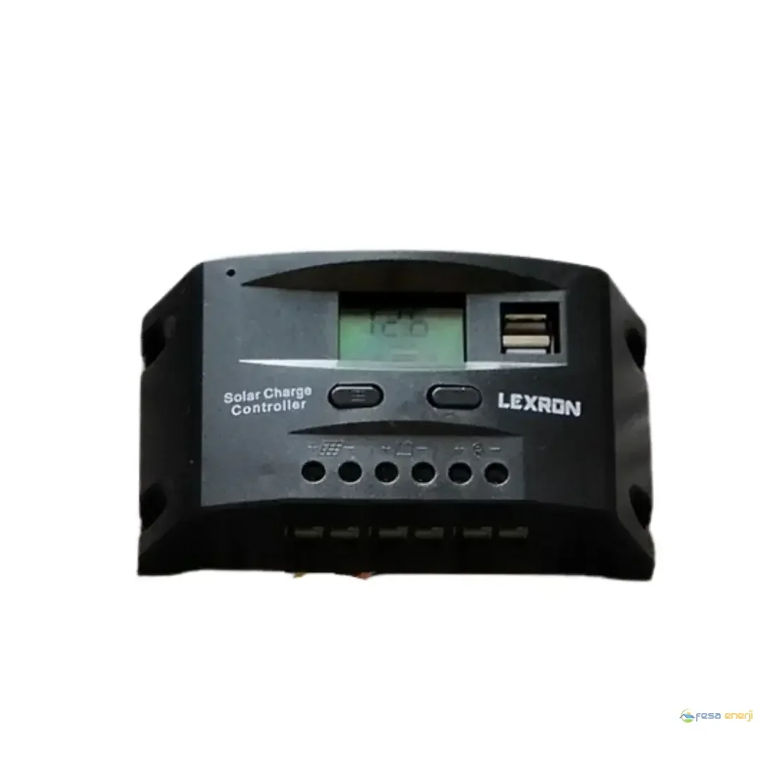 Lexron 10amper Pwm Şarj Kontrol Cihazı
