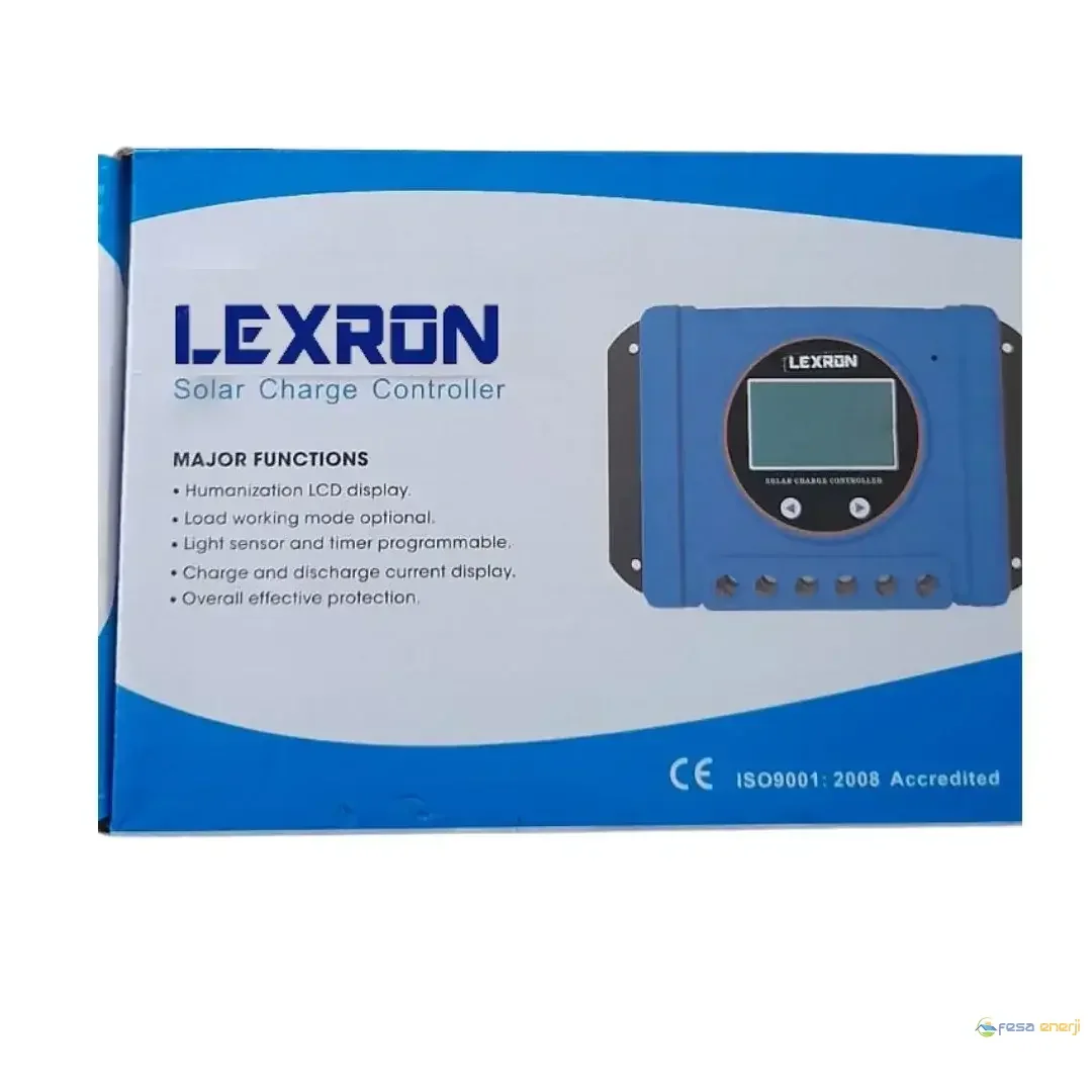Lexron 60a Pwm Şarj Kontrol Cihazı