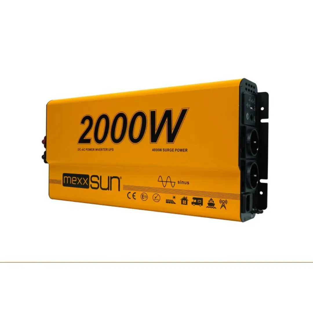 Mexxsun Tam Sinüs UPS (Remote Ekran) 12V 2000W